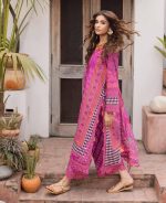 3-PC Unstitched Lawn Collection CAD6-09 - Image 6