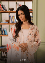 EMBROIDERED+DIGITAL PRINT LAWN DA-61 - Image 4