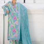 LUXURY PRINTED & EMBROIDERED LAWN NS-167 MAYA