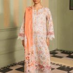 EMBROIDERED+DIGITAL PRINT LAWN DA-59