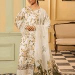 EMBROIDERED+DIGITAL PRINT LAWN DA-63