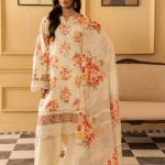 EMBROIDERED+DIGITAL PRINT LAWN DA-64