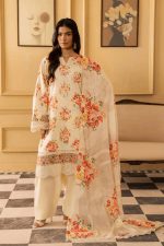 EMBROIDERED+DIGITAL PRINT LAWN DA-64