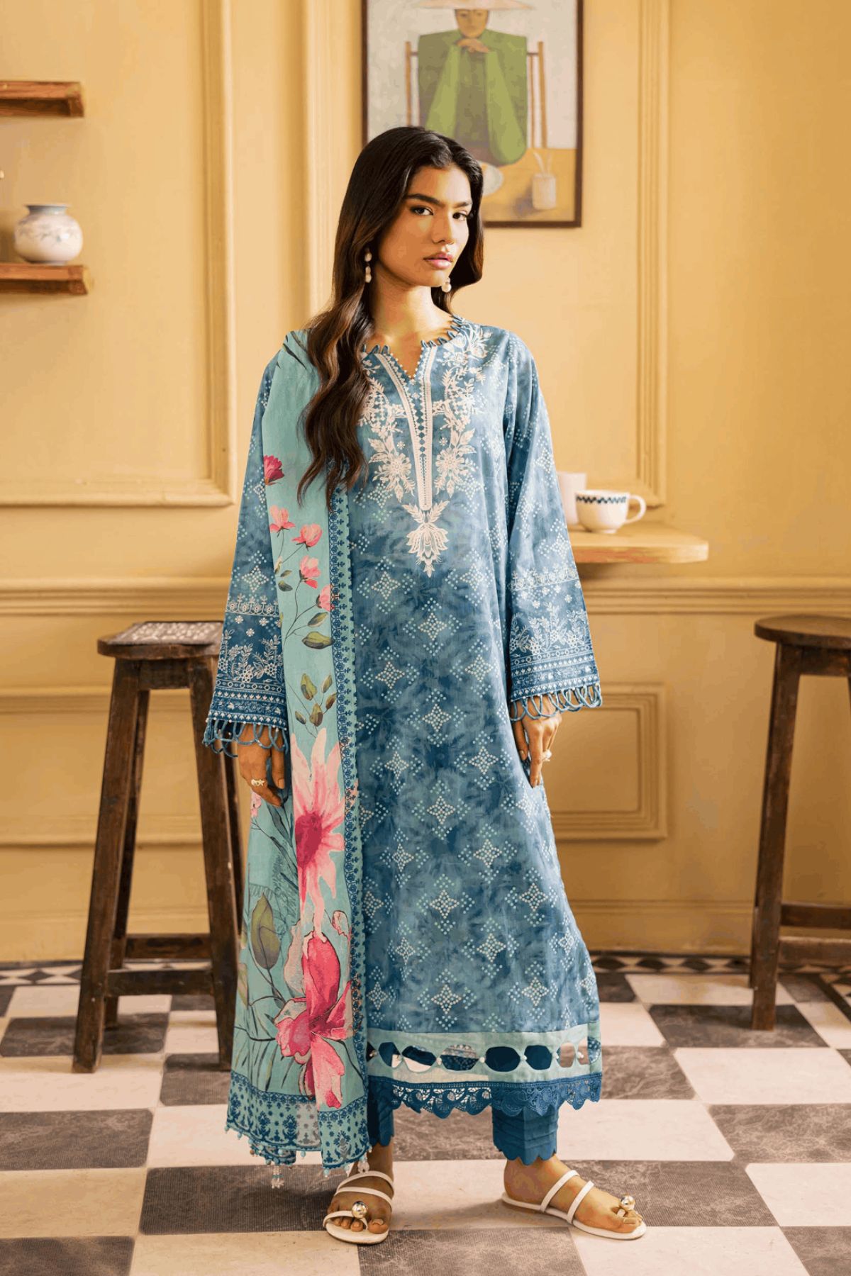 Untitled design (24) DIGITAL PRINTED LAWN DA-72 - Image 1