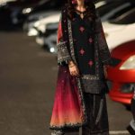 EMBROIDERED LAWN WITH EMBROIDERED PRINTED CHIFFON DUPATTA (CAD6-05)