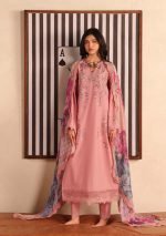 LUXURY PRINTED & EMBROIDERED LAWN NE-249 RAHA - Image 8
