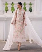 LUXURY PRINTED & EMBROIDERED LAWN NS-169 MAYA - Image 5