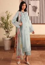LUXURY PRINTED & EMBROIDERED LAWN NE-250 RAHA - Image 5