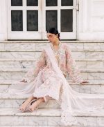 LUXURY PRINTED & EMBROIDERED LAWN NS-169 MAYA - Image 7