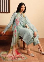 LUXURY PRINTED & EMBROIDERED LAWN NE-250 RAHA - Image 7