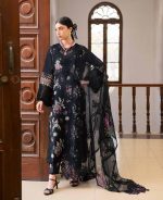 LUXURY PRINTED & EMBROIDERED LAWN NS-170 MAYA - Image 3