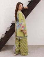 EMBROIDERED LAWN WITH EMBROIDERED PRINTED CHIFFON DUPATTA (CAD6-10) - Image 4
