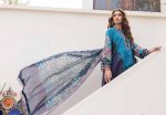 EMBROIDERED LAWN WITH EMBROIDERED PRINTED CHIFFON DUPATTA (AY-87 CZA) - Image 6