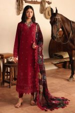 LUXURY PRINTED & EMBROIDERED LAWN NE-248 RAHA - Image 4