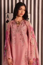 LUXURY PRINTED & EMBROIDERED LAWN NE-249 RAHA - Image 3
