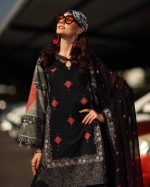 EMBROIDERED LAWN WITH EMBROIDERED PRINTED CHIFFON DUPATTA (CAD6-05) - Image 2