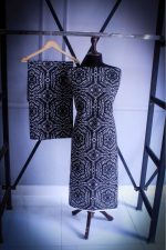 MONOCHROME ELEGANCE (2 PIECE) DEGITAL PRINT COTTON (AY-V2-256) - Image 4