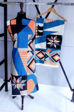 GEOMATRIC ELEGANCE DEGITAL PRINT (2 PIECE) COTTON(AY-V2-260) - Image 4