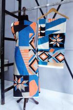 GEOMATRIC ELEGANCE DEGITAL PRINT (2 PIECE) COTTON(AY-V2-260) - Image 2