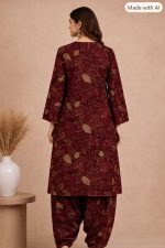 ELEGANCE DEGITAL PRINT (2PIECE) COTTON(AY-V2-259) - Image 2