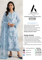 THE SERENITY DEGITAL PRINT COTTON WITH MINNAR DUPATTA (AY-V2-258) - Image 2
