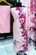 SAKURA BREEZE DEGITAL PRINT COTTON WITH MINNAR DUPATTA (AY-V2-257) - Image 3